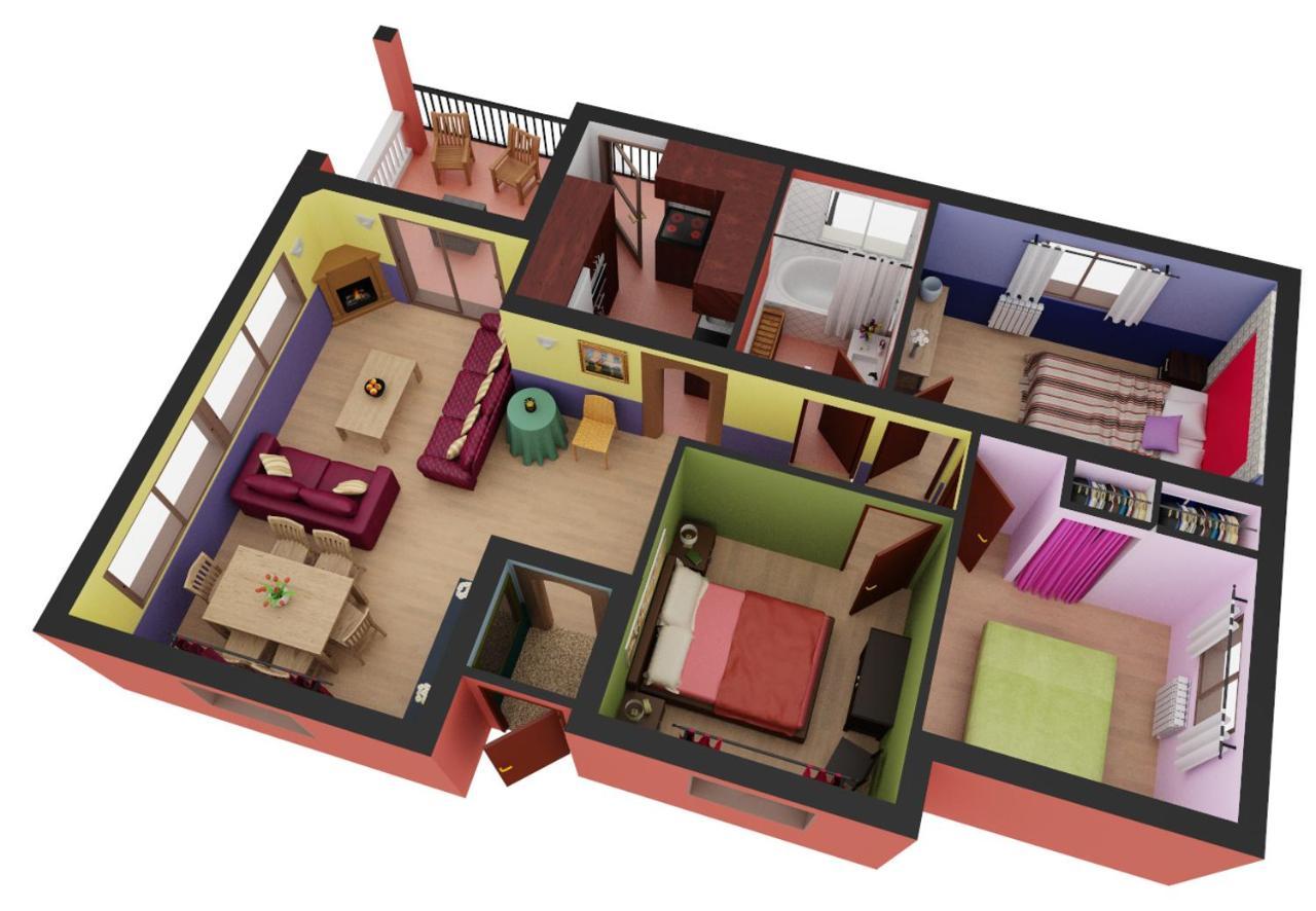 Вилла Casa Jardin Oriental Aldea del Fresno Экстерьер фото